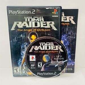 Lara Croft: Tomb Raider The Angel of Darkness (PS2, 2003) Tested - Working - CIB